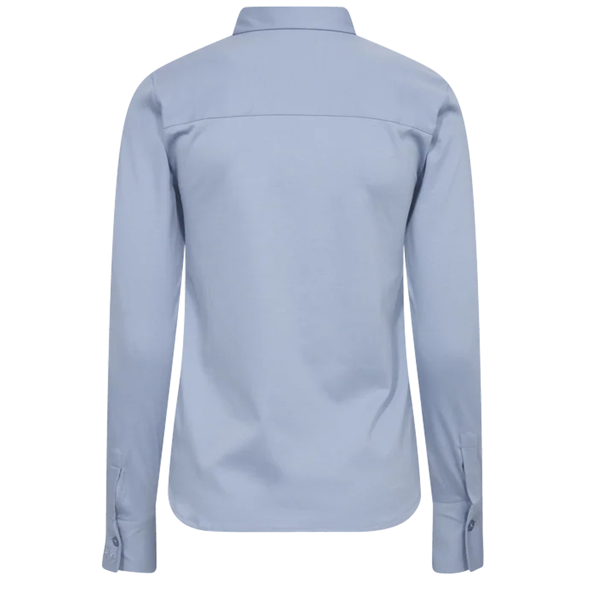 MOS MOSH Bluse TINA aus Baumwolle - Blau