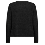MOS MOSH Strickjacke ALMINE mit Alpaka - Schwarz – Foto 2