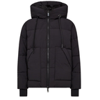MOS MOSH Steppjacke OLLI mit Kapuze Damen in Schwarz - Vorderansicht