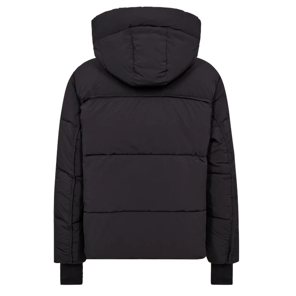 MOS MOSH Steppjacke OLLI mit Kapuze Damen in Schwarz - Rückansicht