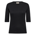 MOS MOSH Shirt MALI mit Modal Damen in Schwarz - Vorderansicht