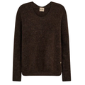 MOS MOSH Pullover THORA mit Alpaka - Braun – Foto 1