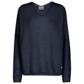 MOS MOSH Pullover THORA mit Alpaka Damen in Blau - Vorderansicht