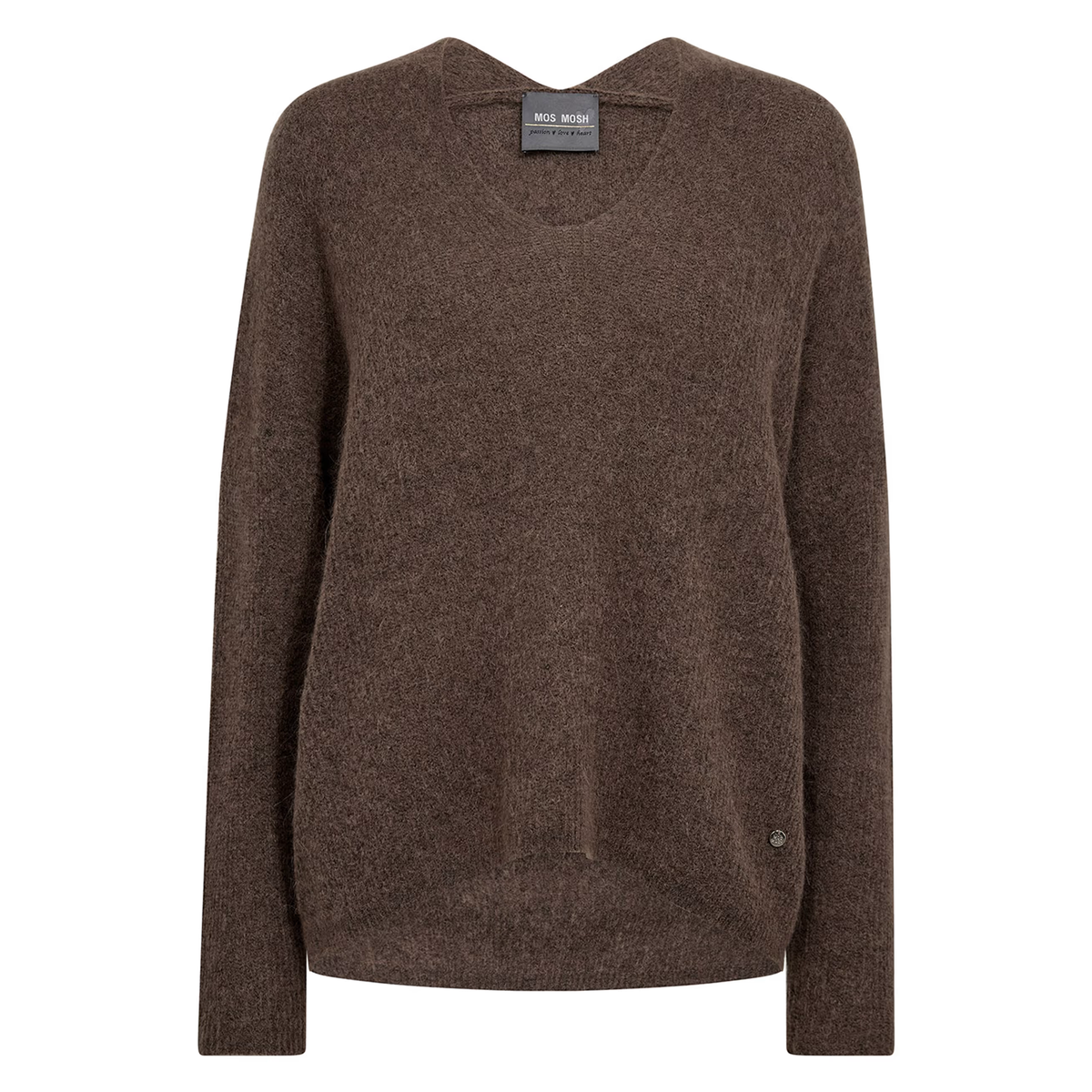 MOS MOSH Pullover THORA mit Alpaka - Falcon – Foto 1