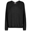 MOS MOSH Pullover THORA mit Alpaka Damen in Schwarz - Vorderansicht