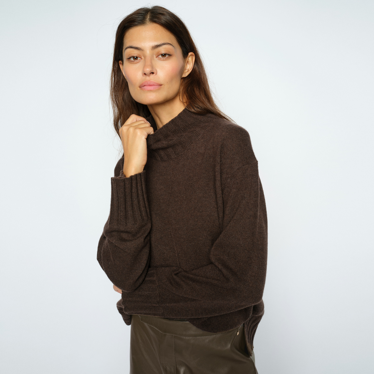 MOS MOSH Rollkragenpullover AIMA aus Kaschmir - Delicioso