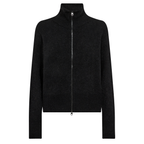 MOS MOSH Cardigan THORA mit Alpaka - Black