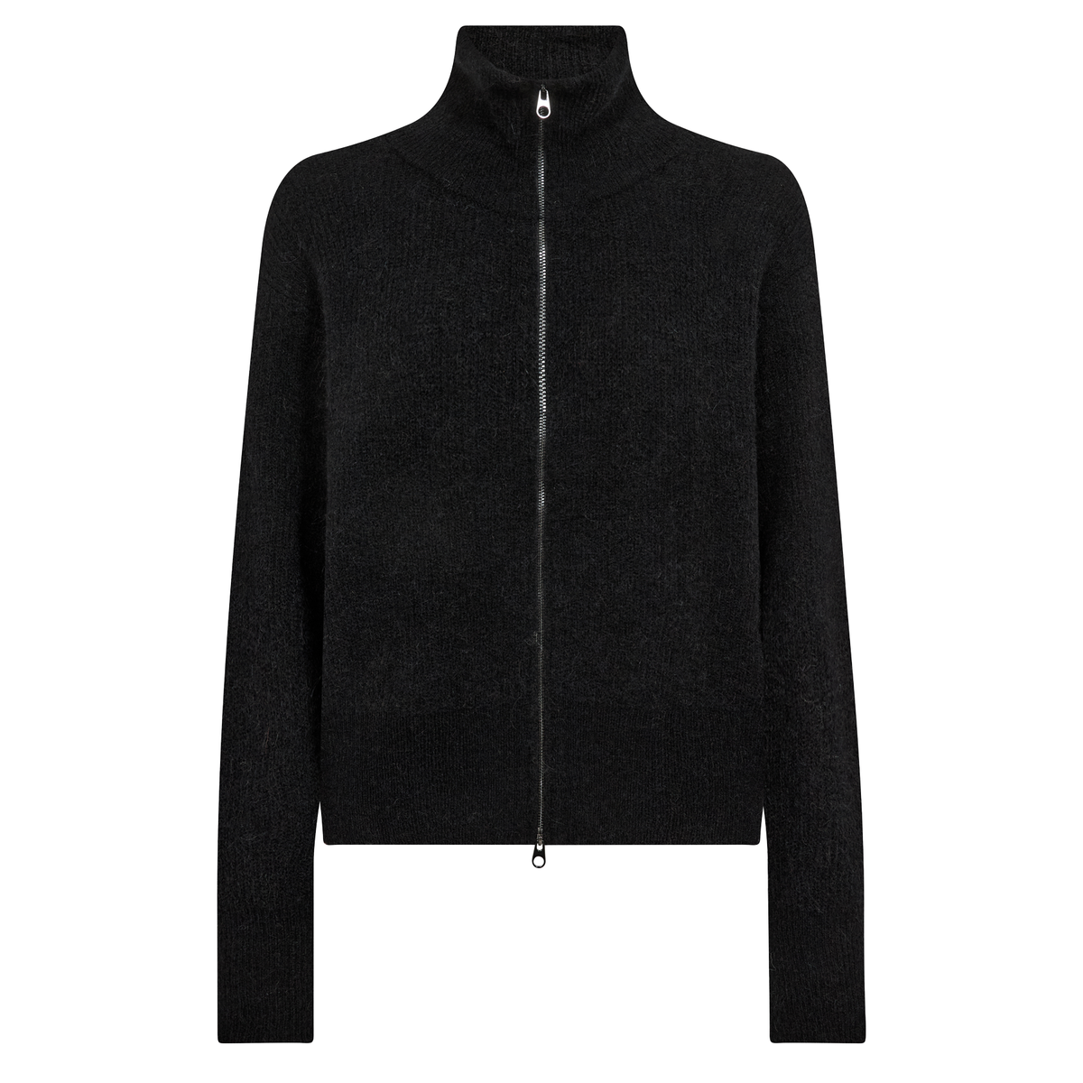 MOS MOSH Cardigan THORA mit Alpaka - Black