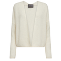 MOS MOSH Strickjacke THORA mit Alpaka - Ecru