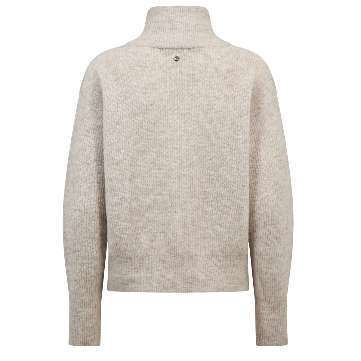 MOS MOSH Cardigan THORA mit Alpaka - Feather Gray