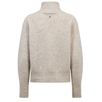 MOS MOSH Cardigan THORA mit Alpaka - Feather Gray