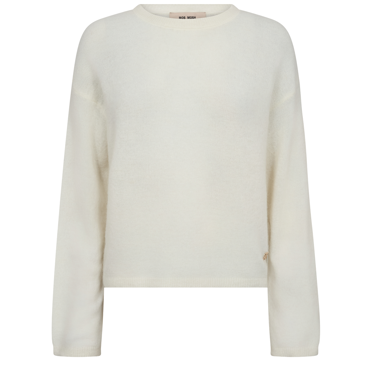 MOS MOSH Pullover MAPE mit Alpaka - Beige – Foto 1