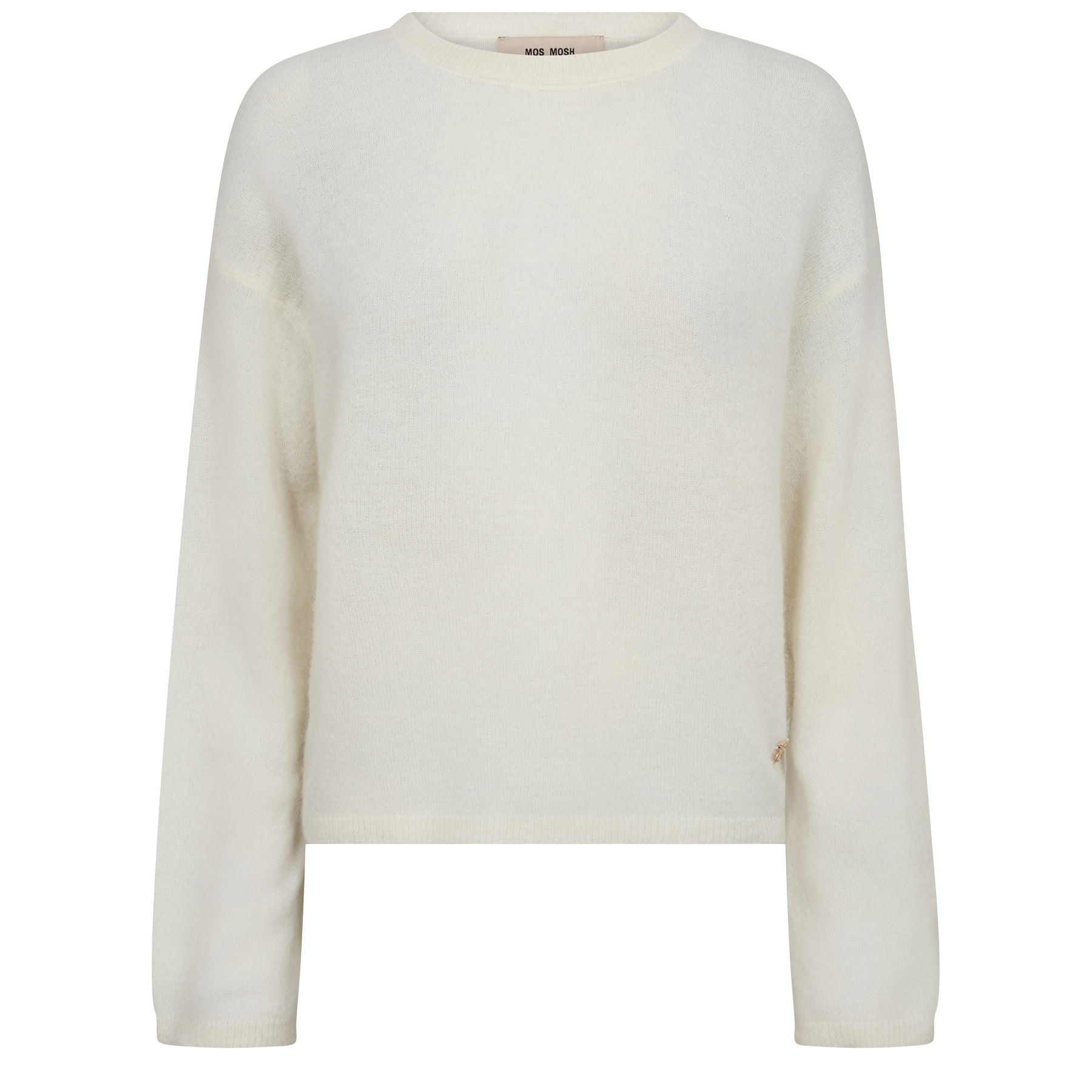 MOS MOSH Pullover MAPE mit Alpaka - Beige – Foto 1
