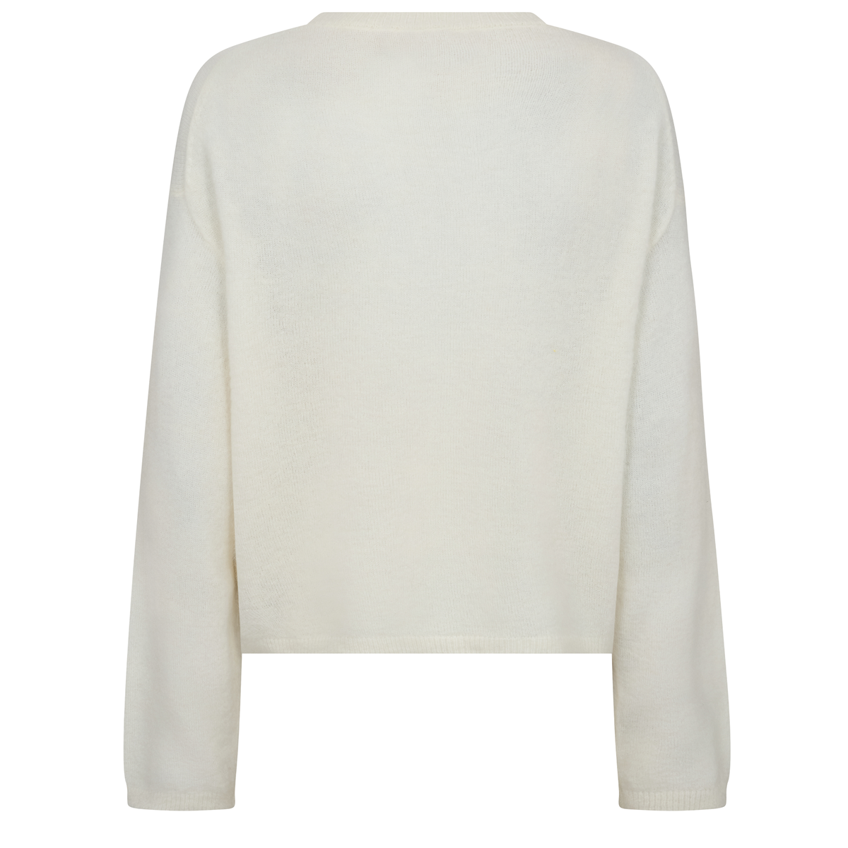 MOS MOSH Pullover MAPE mit Alpaka - Beige – Foto 2