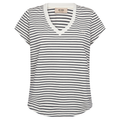 MOS MOSH T-Shirt KALA aus Bio-Baumwolle Damen in Blau - Vorderansicht