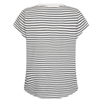 MOS MOSH T-Shirt KALA aus Bio-Baumwolle Damen in Blau - Rückansicht
