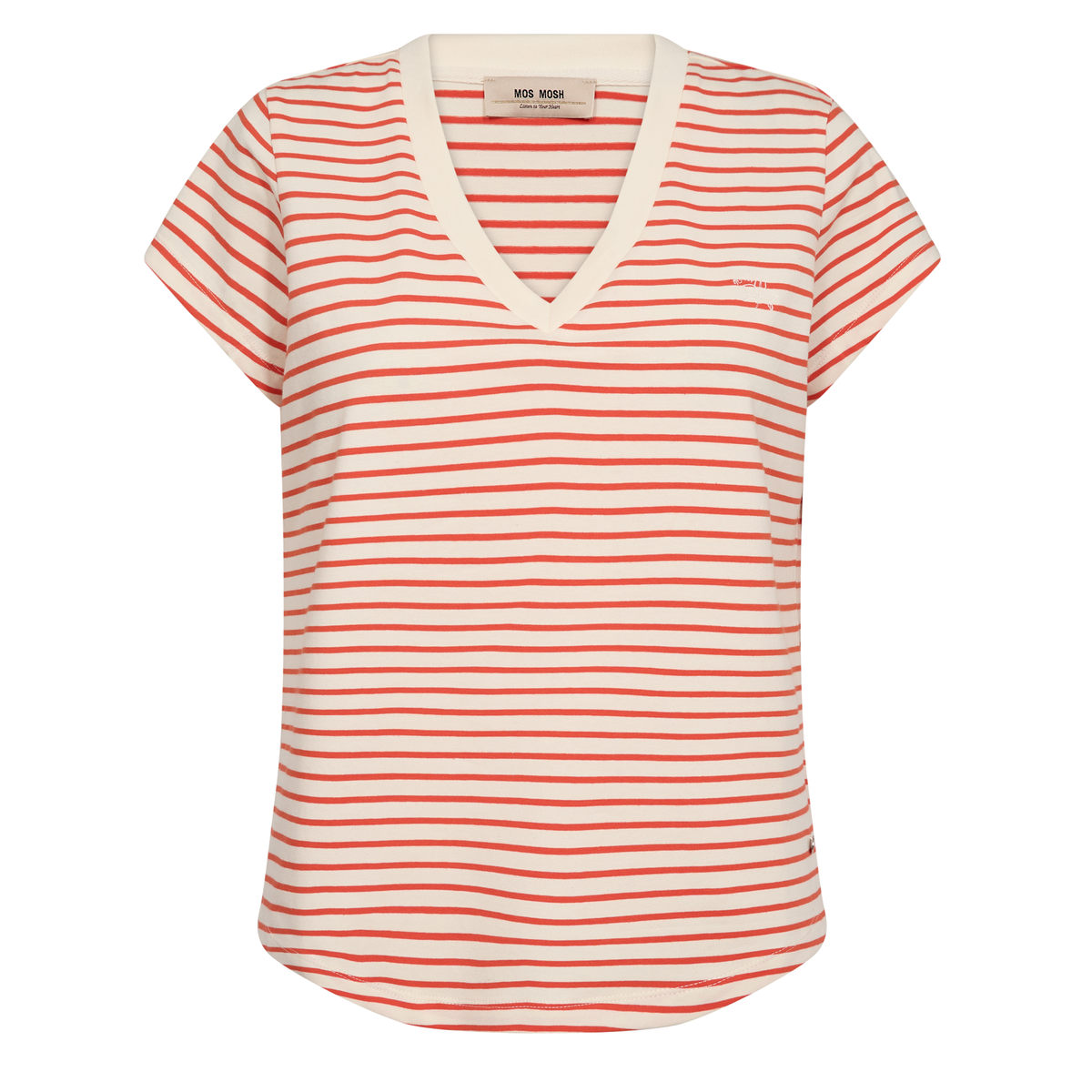 MOS MOSH T-Shirt KALA aus Bio-Baumwolle - Spicy Orange