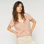 MOS MOSH T-Shirt KALA aus Bio-Baumwolle - Spicy Orange