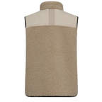 MOS MOSH Teddyfell-Weste ROWE ELI TEDDY - Feather Gray