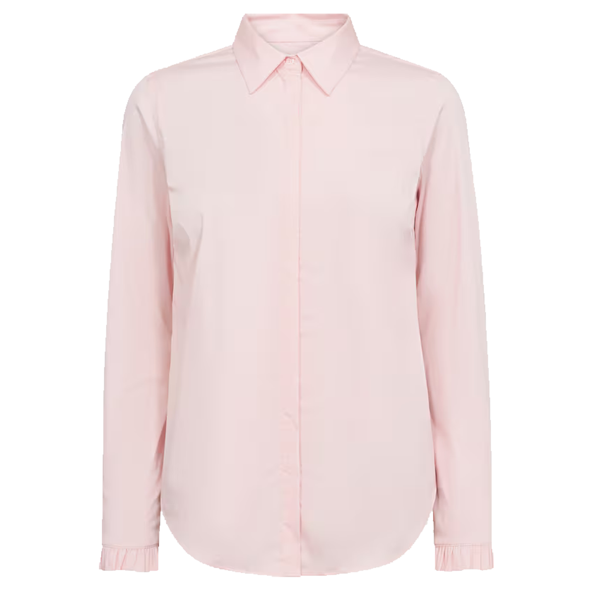 MOS MOSH Bluse MATTIE FLIP mit Baumwolle - Ballet Slipper