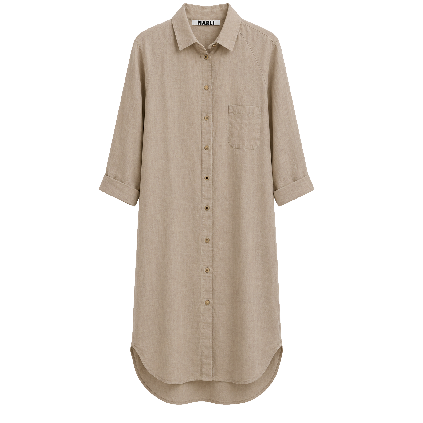 NARLI Kleid - Braun