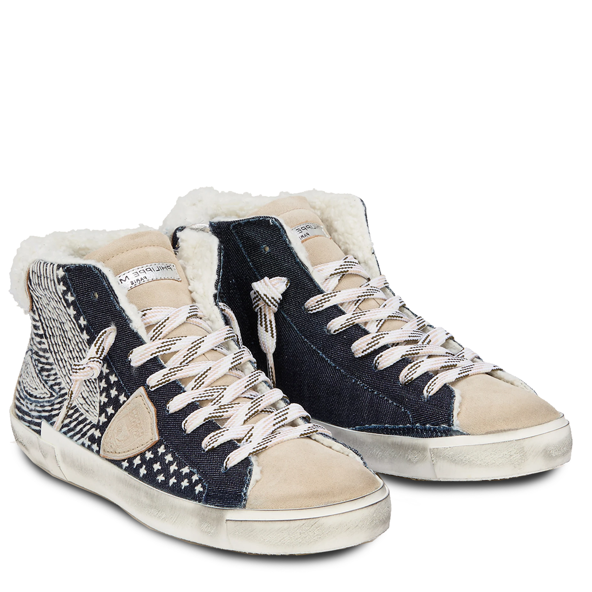 philippe-model-damen-sneaker-prsx-high-japan-denim-mouton-bleu-blanc-jdm1-navy-blau-2