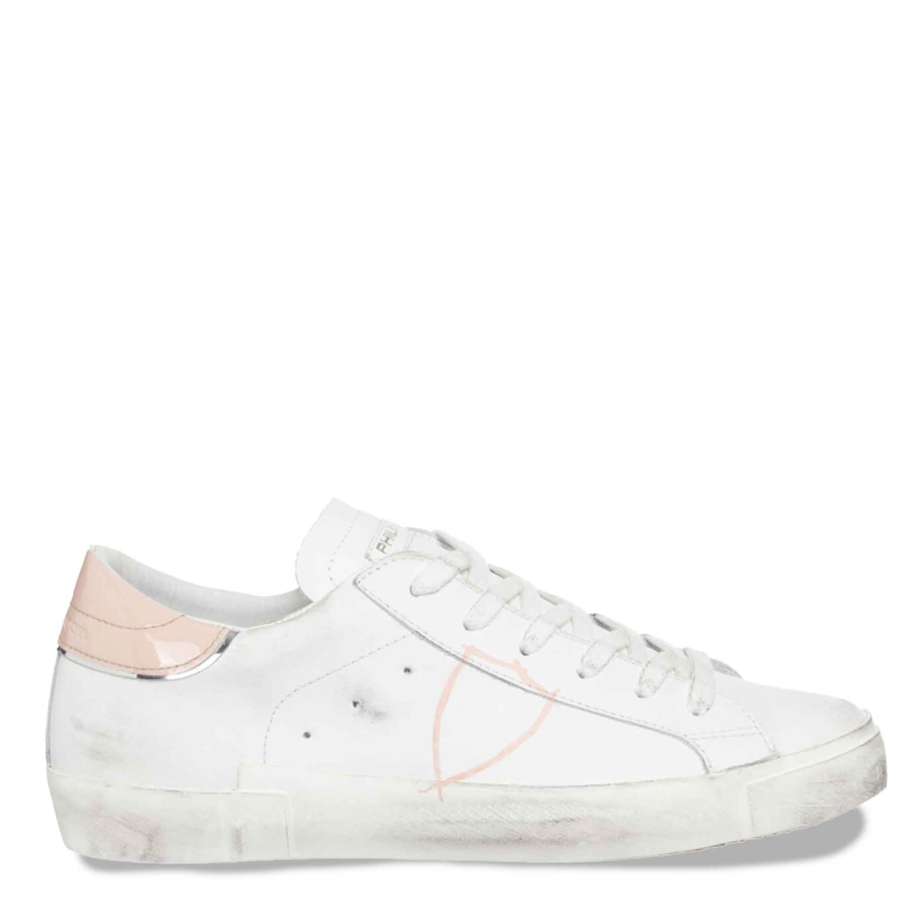 philippe-model-damen-sneaker-prsx-low-weiss-veau-peint-blanc-rose-vj0-prld-vj02-1