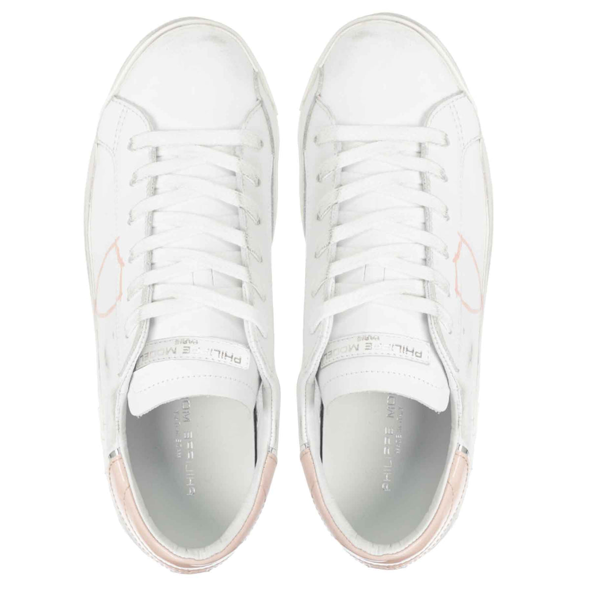 philippe-model-damen-sneaker-prsx-low-weiss-veau-peint-blanc-rose-vj0-prld-vj02-4