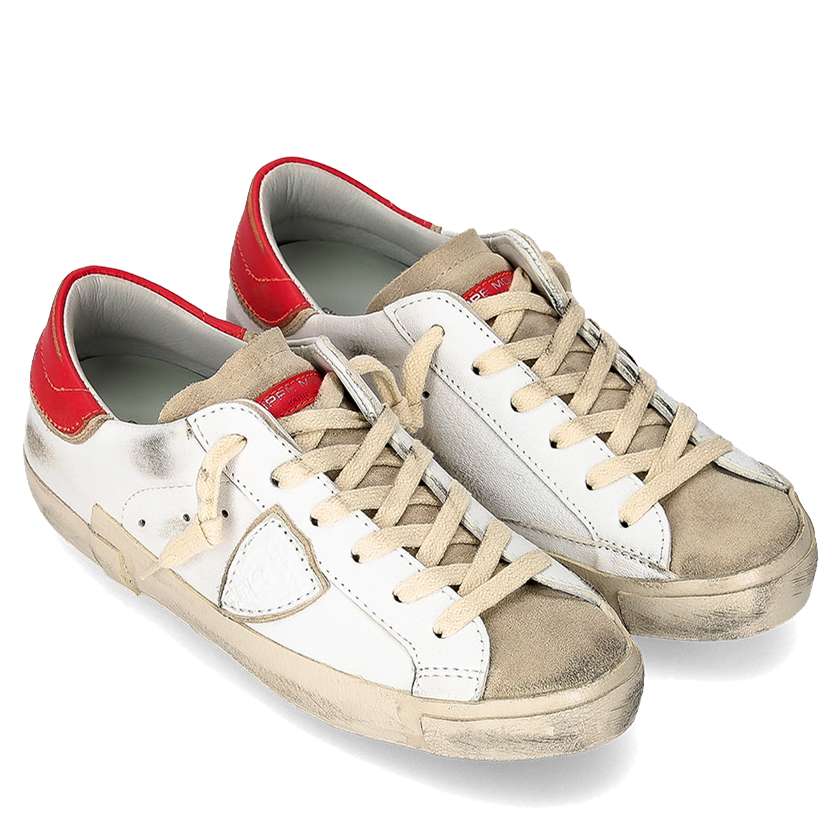 philippe-model-damen-sneaker-prsx-weiss-vintage-mixage-blanc-coral-wx42-prld-wx42-2