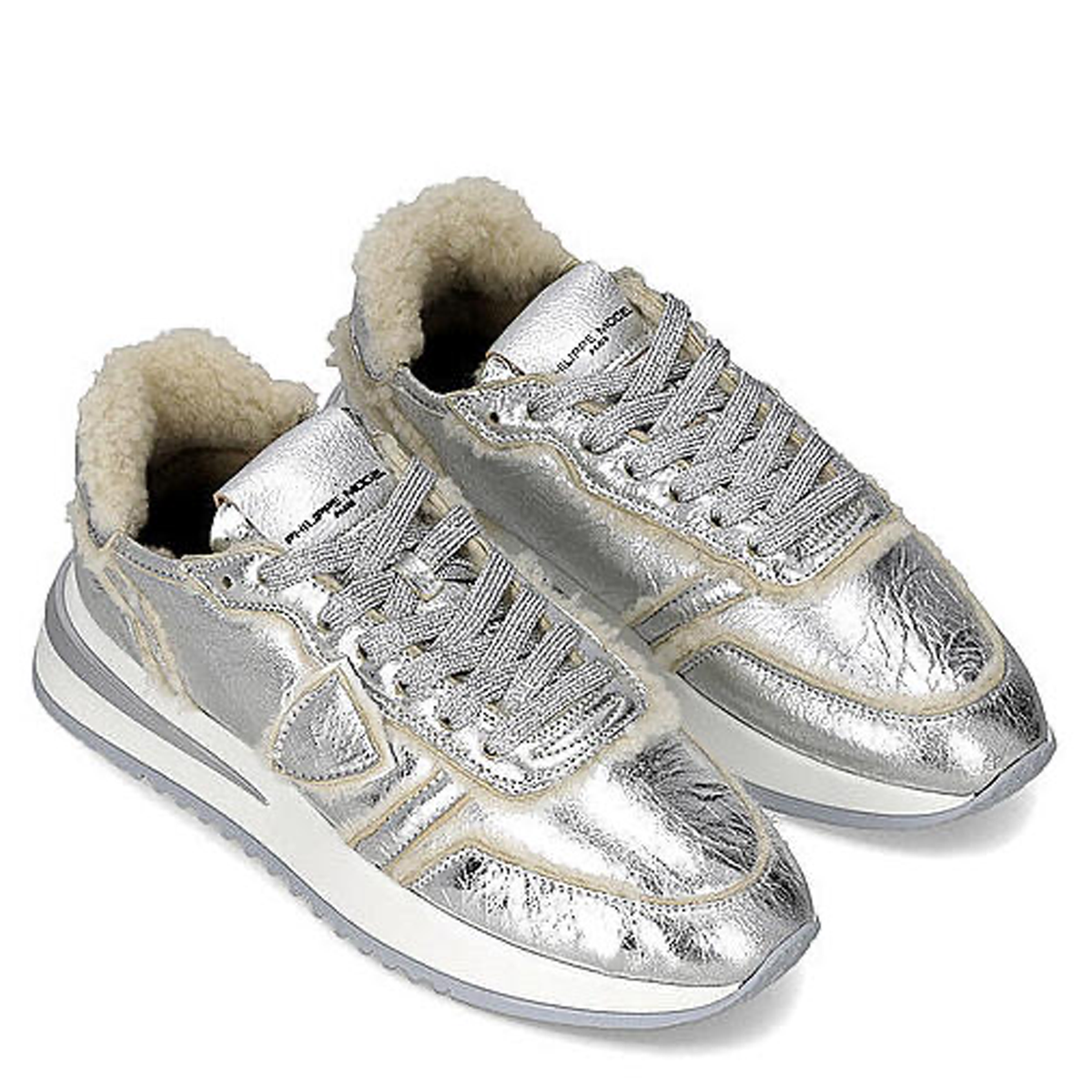 philippe-model-damen-sneaker-tropez-2-1-low-leder-silber-grau-tyld-mm02-metal-mouton-argent-2