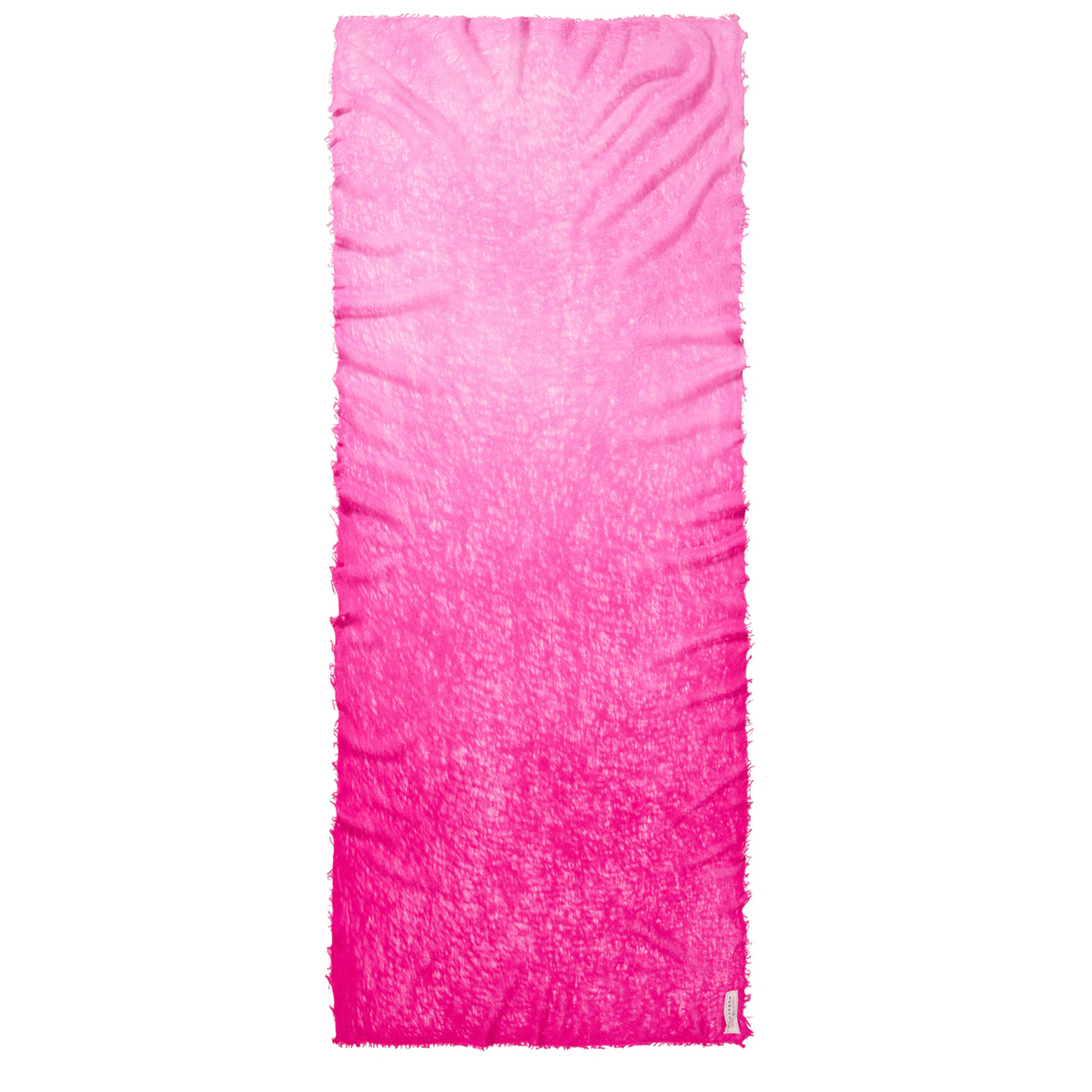 PURSCHOEN Tuch OMBRE aus Kaschmir - Pink Puder Pink