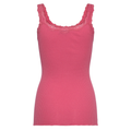 ROSEMUNDE Seidentop BABETTE mit Spitzenbesatz - Pink