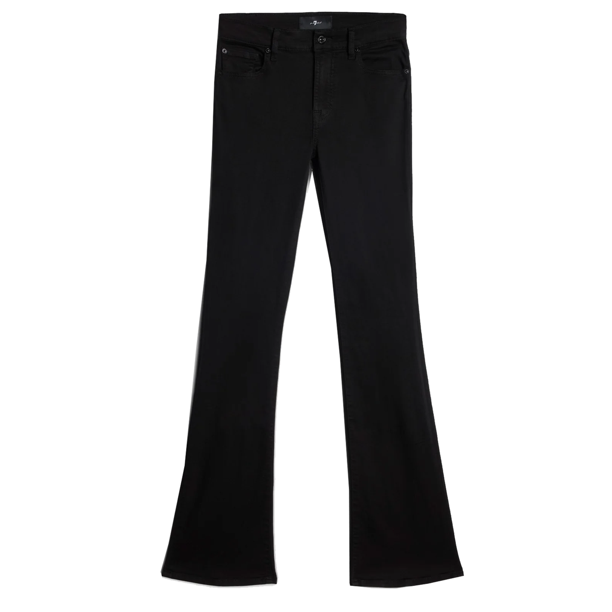 SEVEN FOR ALL MANKIND Jeans BOOTCUT RINSED BLACK Mid Waist Damen in Schwarz - Vorderansicht