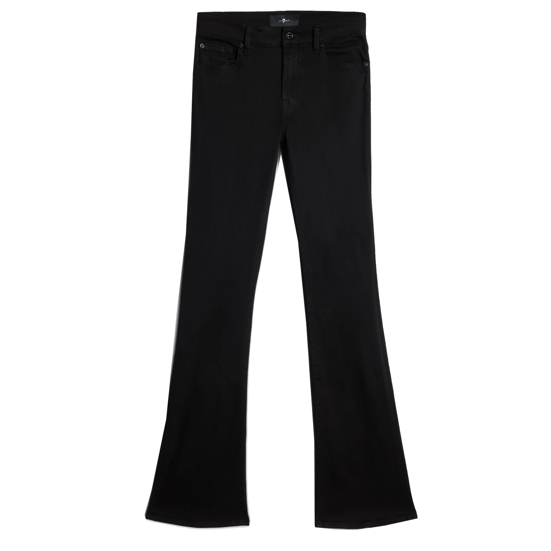 SEVEN FOR ALL MANKIND Jeans BOOTCUT RINSED BLACK Mid Waist Damen in Schwarz - Vorderansicht