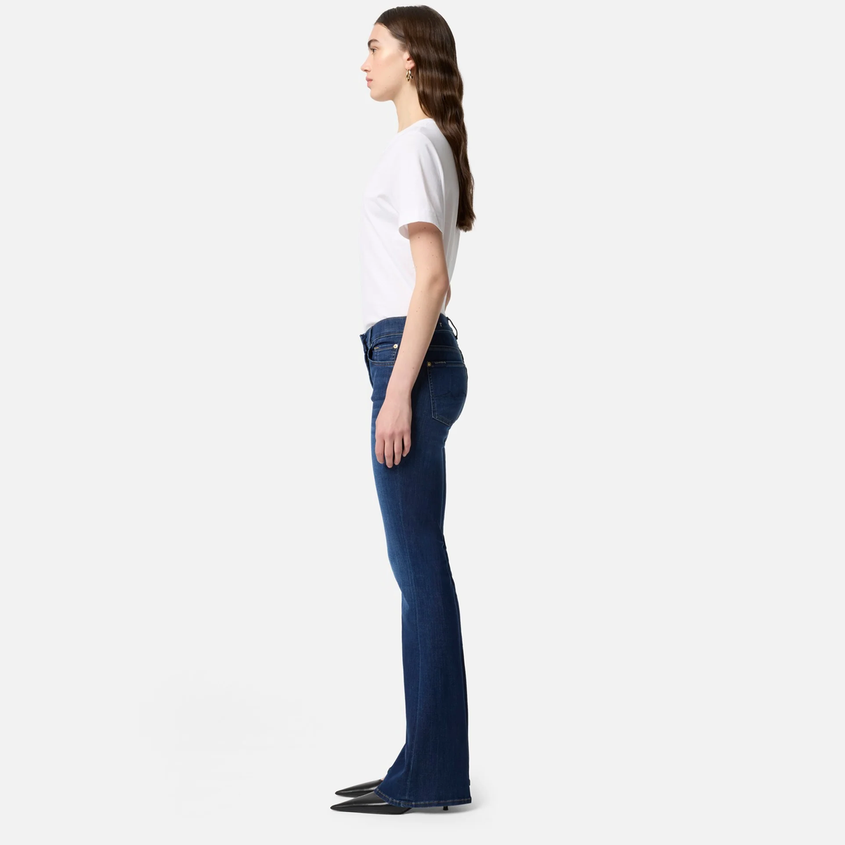 SEVEN FOR ALL MANKIND Jeans BOOTCUT RINSED Mid Waist - Indigo