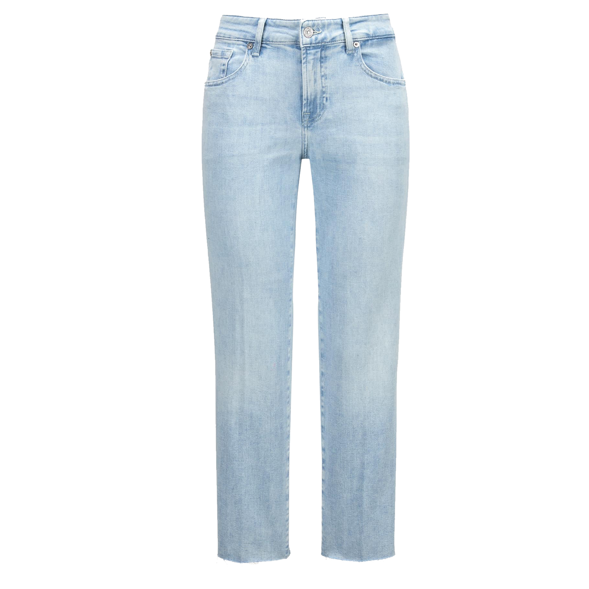 SEVEN FOR ALL MANKIND Jeans CALIE STRAIGHT Mid Waist Damen in Blau - Vorderansicht