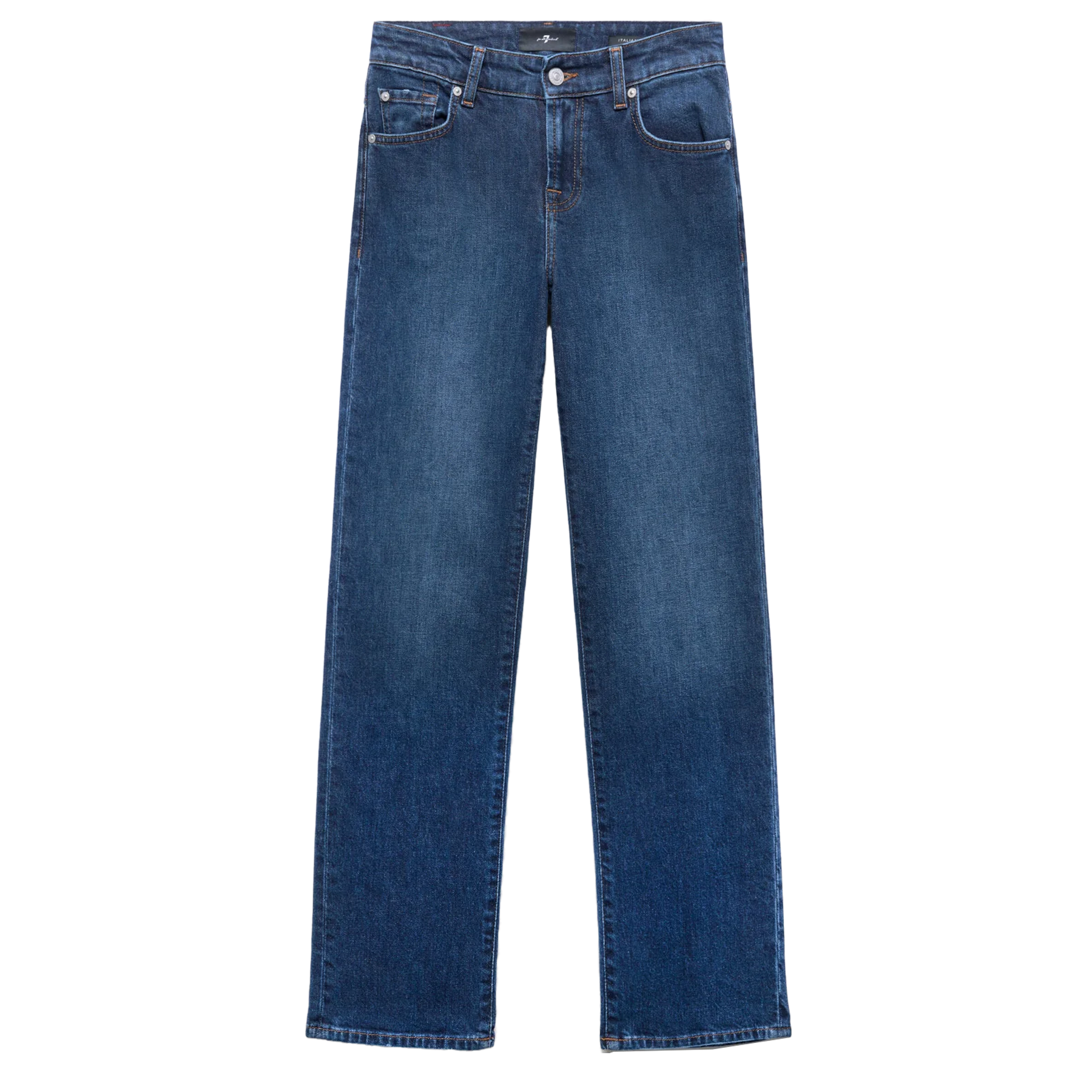 SEVEN FOR ALL MANKIND Jeans CALIE STRAIGHT Mid Waist - INDIGLOW