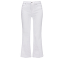 SEVEN FOR ALL MANKIND Jeans CROPPED DOJO SOLEIL Mid Waist Damen in Weiß - Vorderansicht