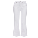SEVEN FOR ALL MANKIND Jeans CROPPED DOJO SOLEIL Mid Waist Damen in Weiß - Vorderansicht