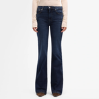 SEVEN FOR ALL MANKIND Jeans DOJO MIDNIGHT FADE Mid Waist Damen in Blau - Rückansicht