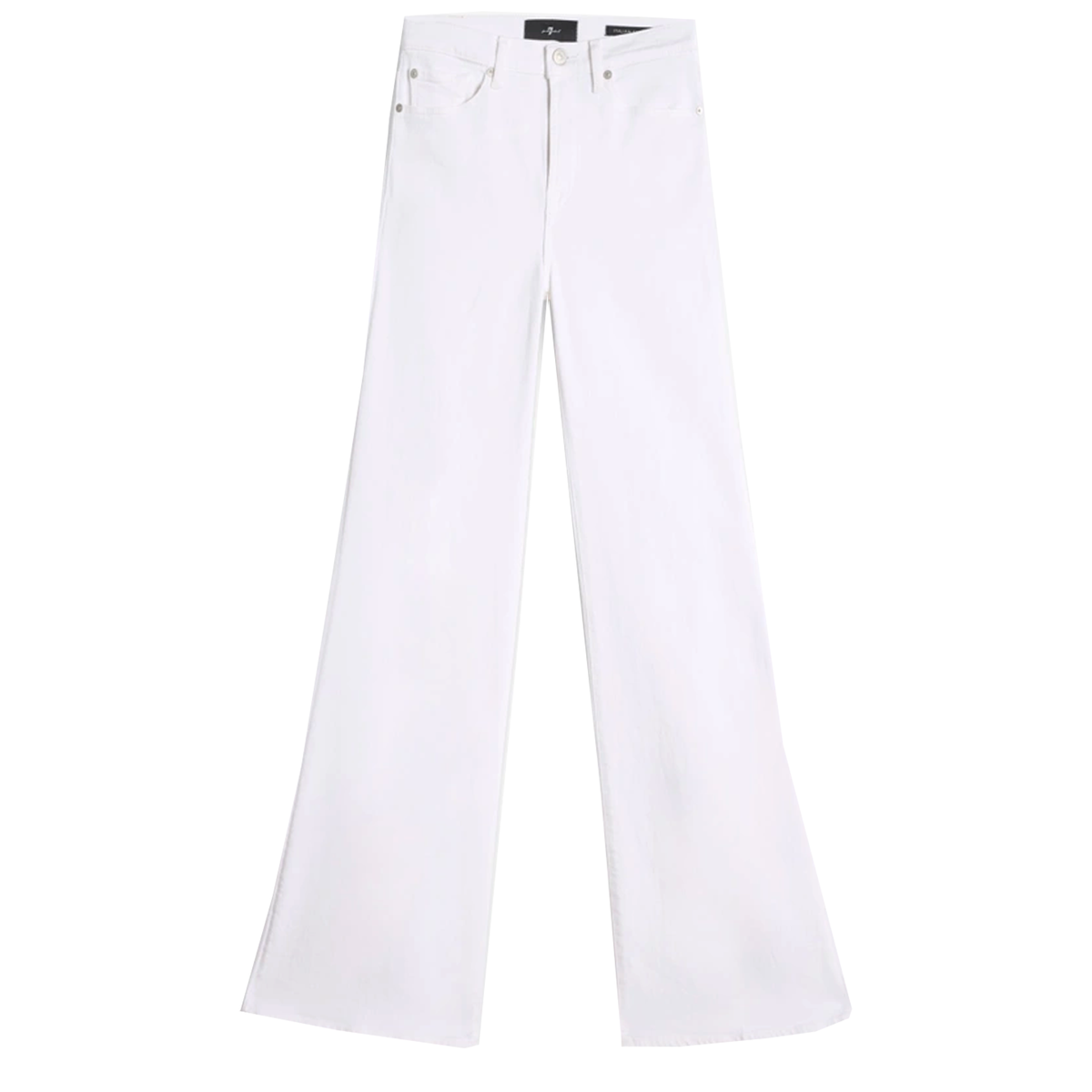 SEVEN FOR ALL MANKIND Jeans MODERN DOJO SOLEIL Mid Waist Damen in Weiß - Vorderansicht