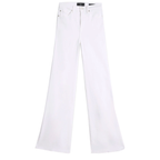 SEVEN FOR ALL MANKIND Jeans MODERN DOJO SOLEIL Mid Waist Damen in Weiß - Vorderansicht
