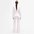 SEVEN FOR ALL MANKIND Jeans MODERN DOJO SOLEIL Mid Waist Damen in Weiß - Seitenansicht