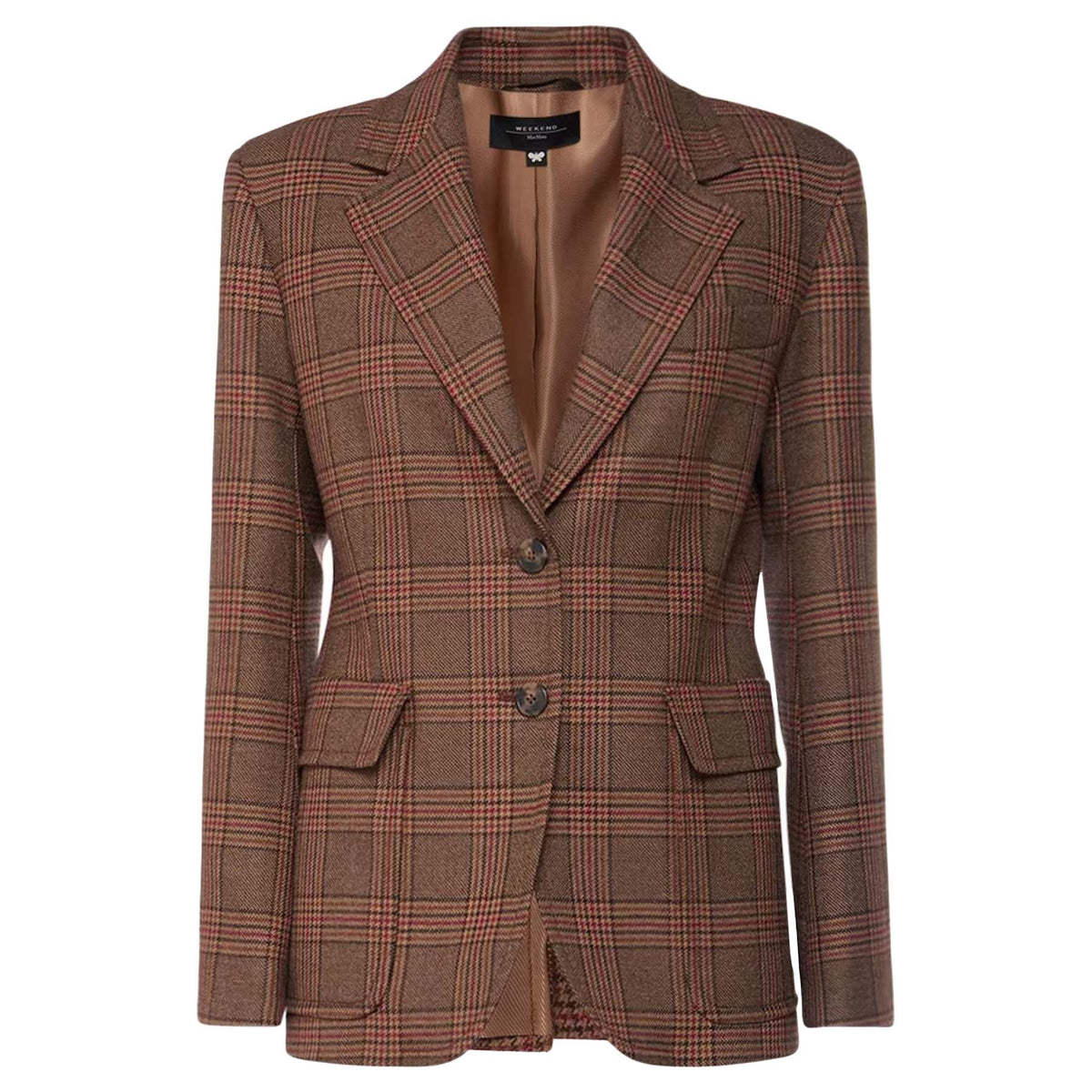 weekend-max-mara-damen-blazer-dorico-braun-kariert-50460333600-001-1