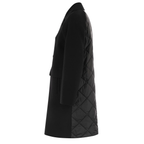 WEEKEND MAX MARA Mantel ZOLFO aus Wolle Damen in Schwarz - Rückansicht