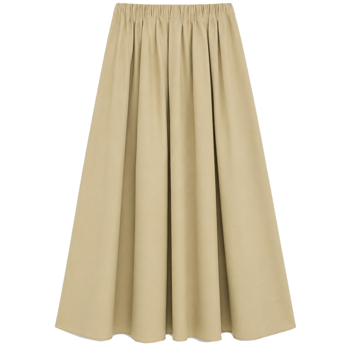 WEEKEND MAX MARA Rock AGUZZE aus Baumwolle - Beige