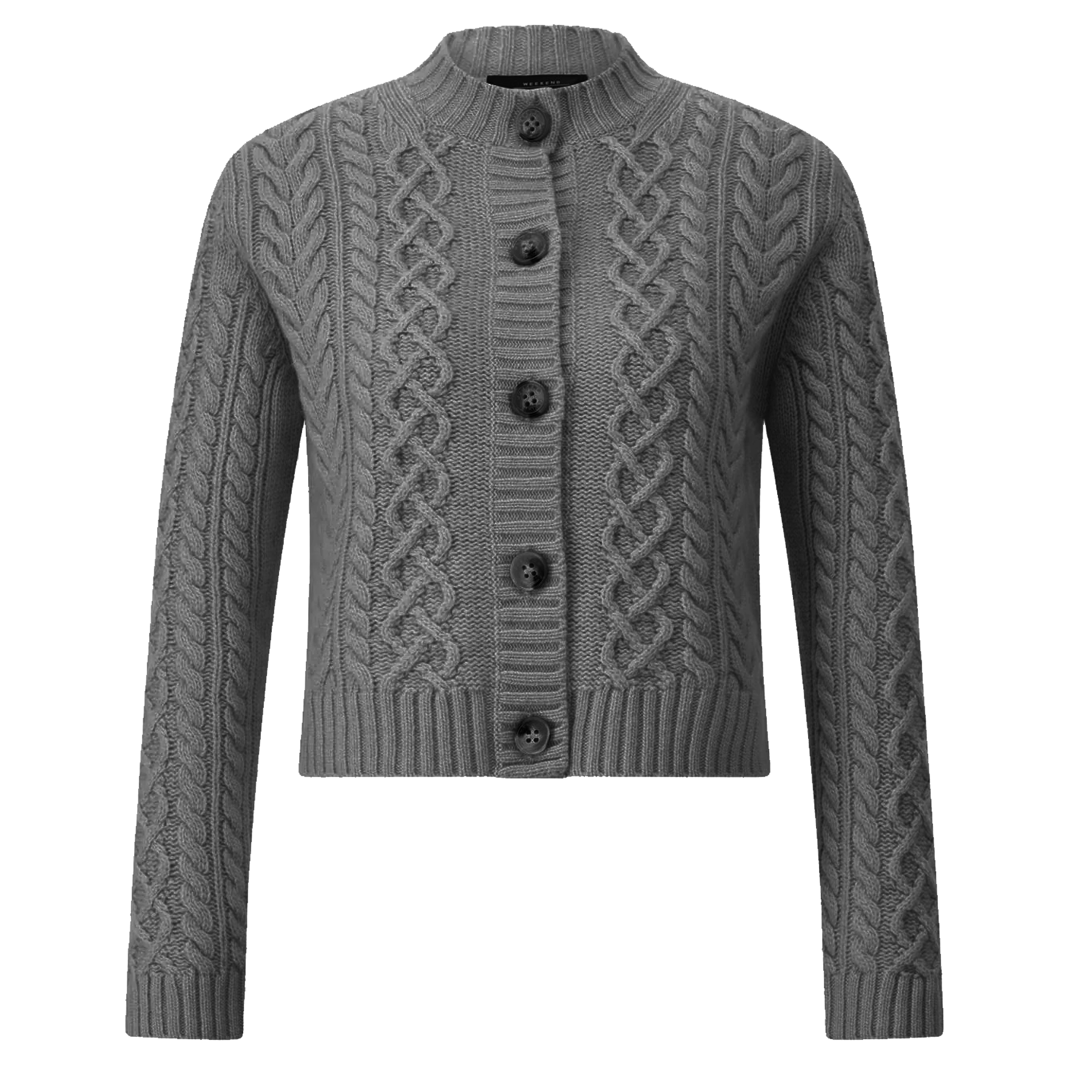 weekend-max-mara-damen-strickjacke-cardigan-zopfmuster-abito-grau-grey-25346072600-009-001