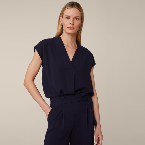 windsor-kurzarmbluse-navy-52db115h-10004367-415-2