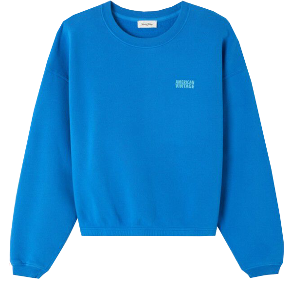 Sweatshirt IZUBIRD aus Baumwolle in Blau