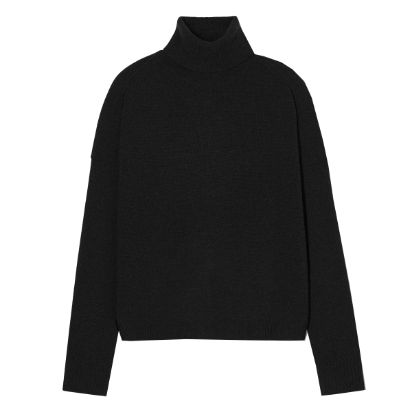 Rollkragenpullover aus Merinowolle